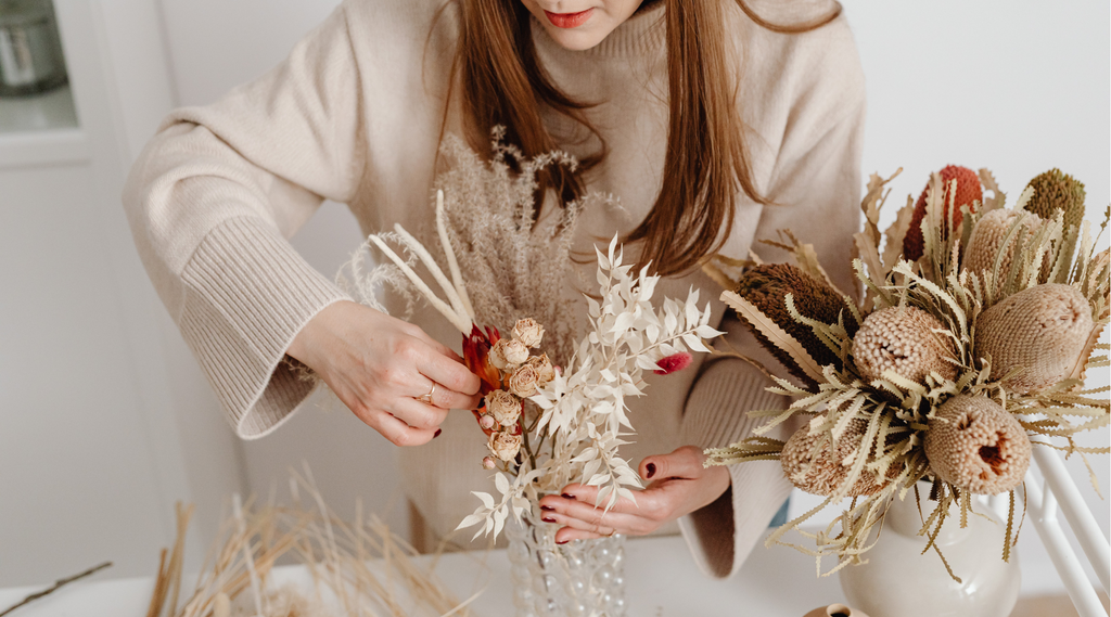 looking after dried flowers