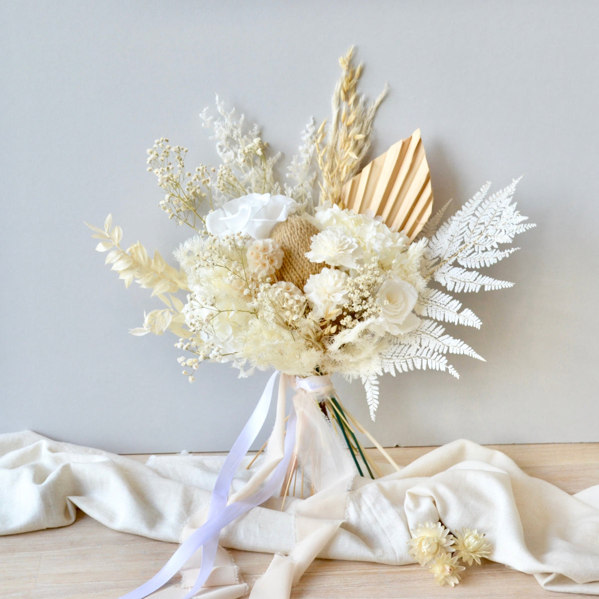 dried wedding bouquet