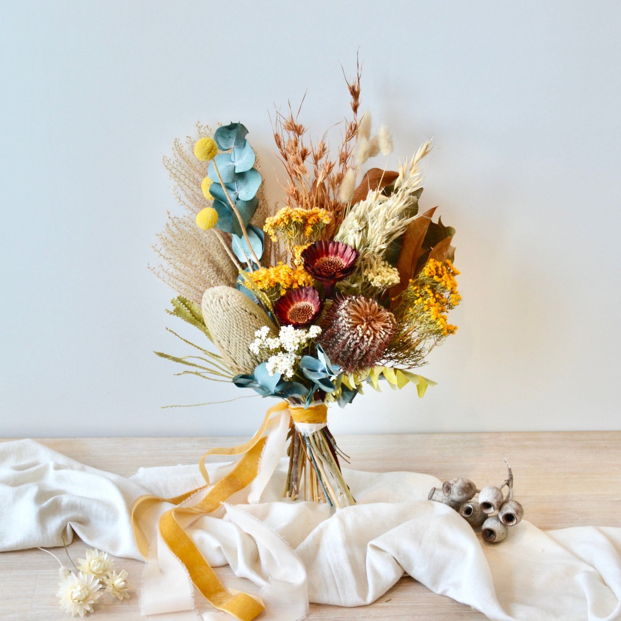 Bridal Bouquet | Native Dried Wedding Flowers